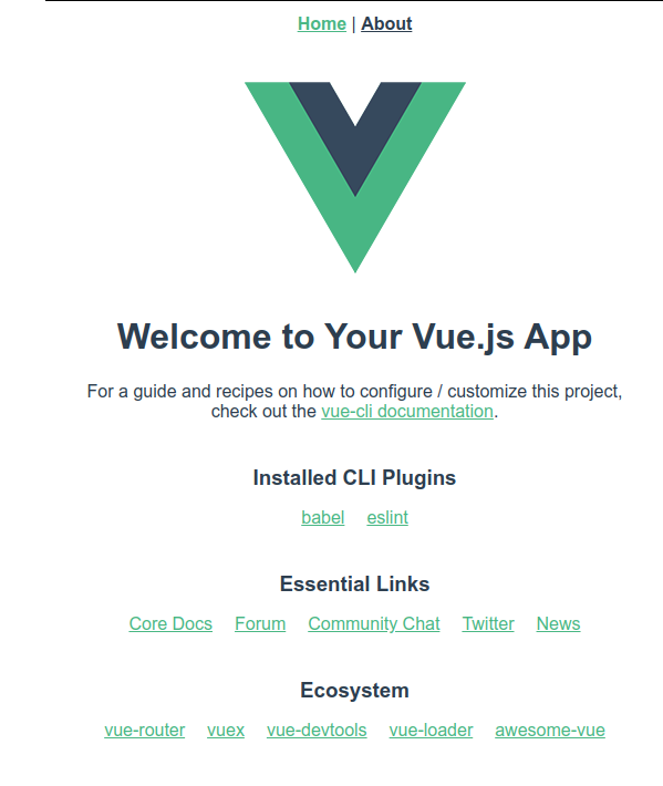 Vue.js プロジェクト作成
